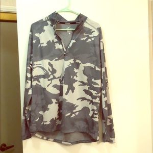 Nike running 3/4 zip pullover
